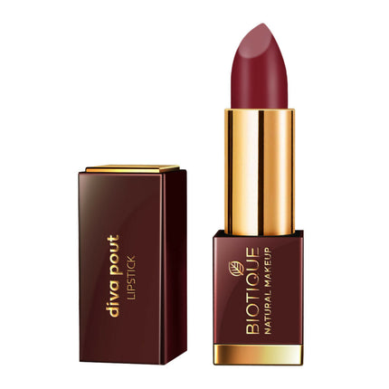 Biotique Diva Pout Lipstick - Dark Romance