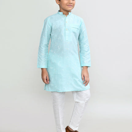 Joban Fashion Cotton Pink Kurta With Straight Fit Pant