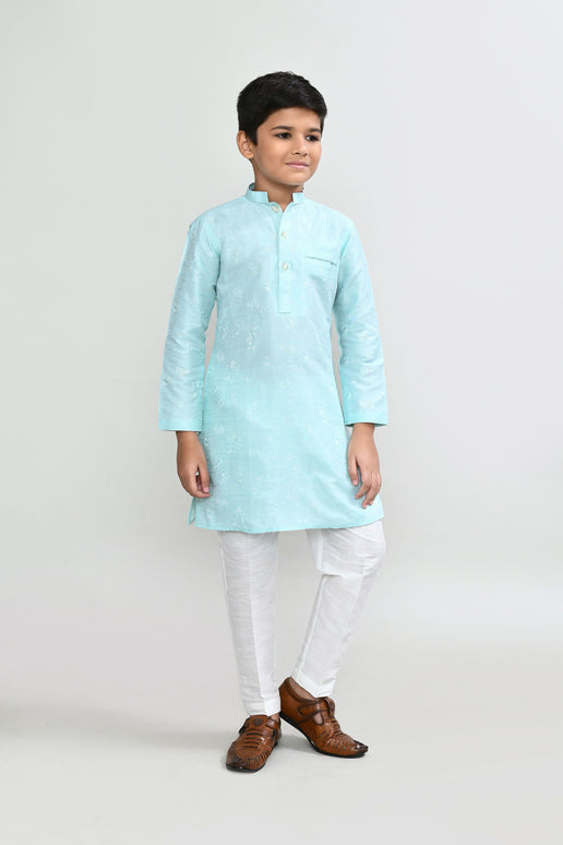 Joban Fashion Cotton Pink Kurta With Straight Fit Pant