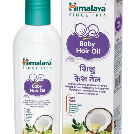 Himalaya Baby Massage Oil & Himalaya Baby Hair Oil Combo