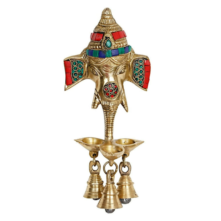 Artvarko Brass Ganesha Wall Hanging