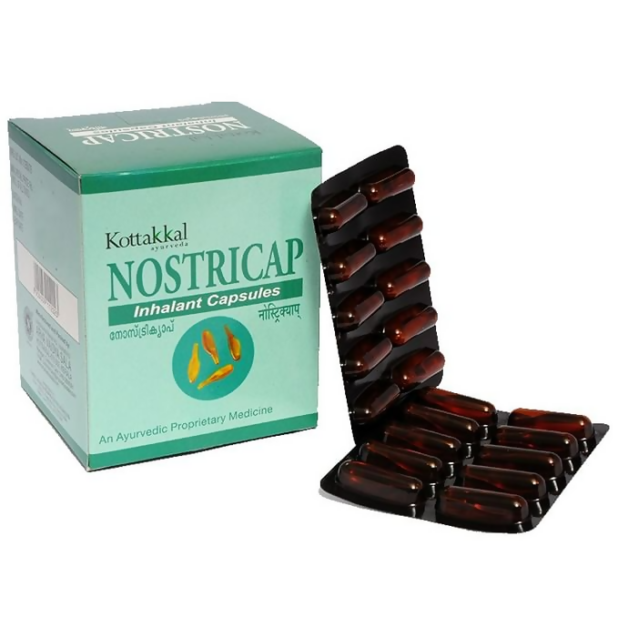 Kottakkal Ayurveda Nostricap Inhalant Capsules