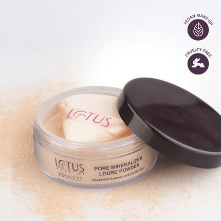 Lotus Make Up Proedit Pore Mineralize Loose Powder - 01 Vanilla