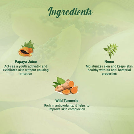 Biotique Bio Papaya Deep Cleanse Visibly Glowing Skin Face Wash