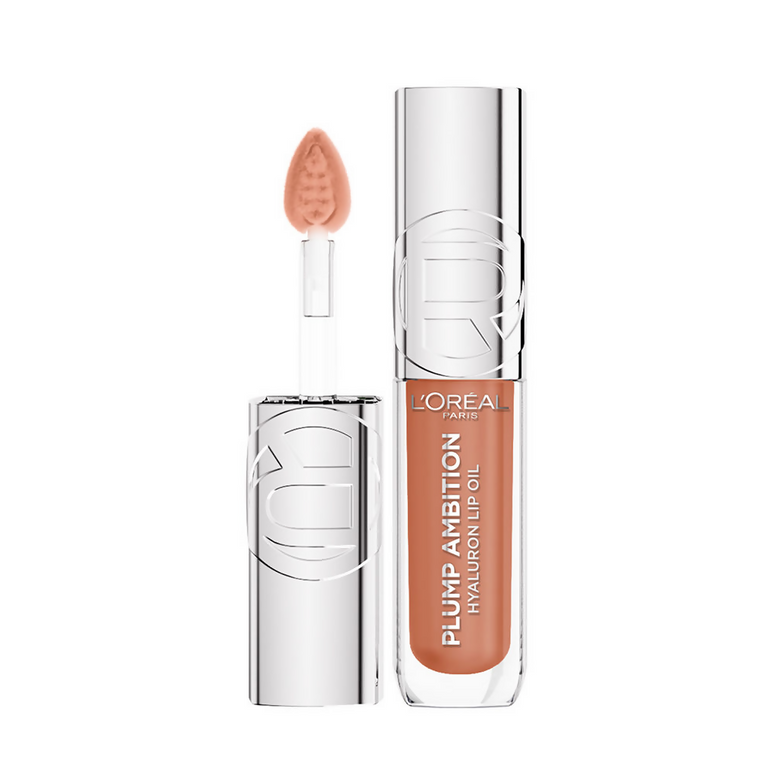 L'Oreal Paris Plump Ambition Hyaluron Lip Oil - 641 Latte Glace