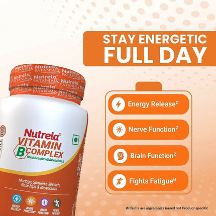 Patanjali Nutrela Vitamin B-complex Capsules
