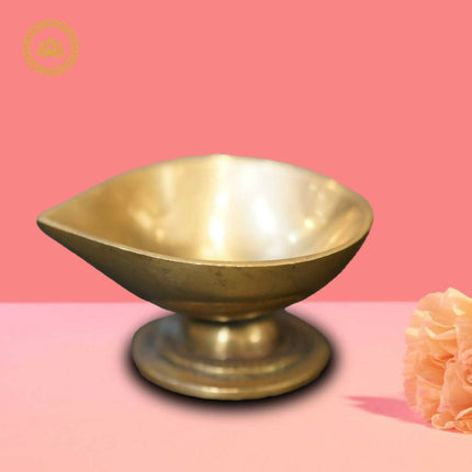 Brass Diya With Stand