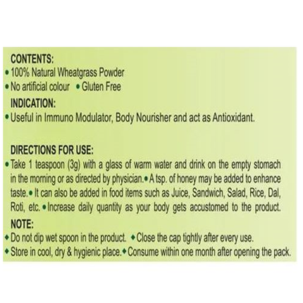 Patanjali Wheat Grass Powder