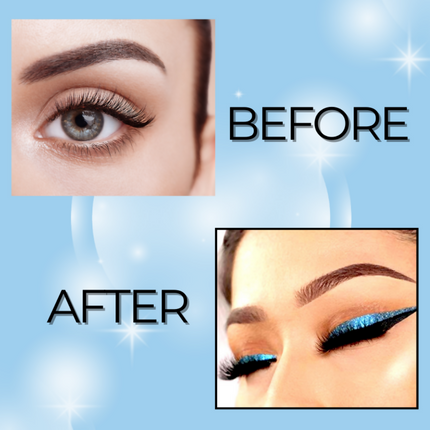 BOBI Glitter Eyeliner Blue Diamond Sparkle Finish