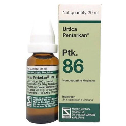 Dr. Willmar Schwabe Germany Urtica Pentarkan Ptk. 86 Drops