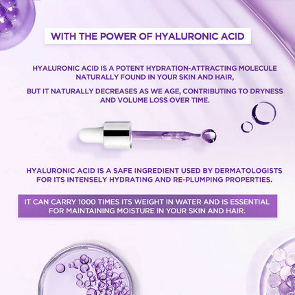 L'Oreal Paris Hyaluron Moisture Hydra Filling Night Cream Hair