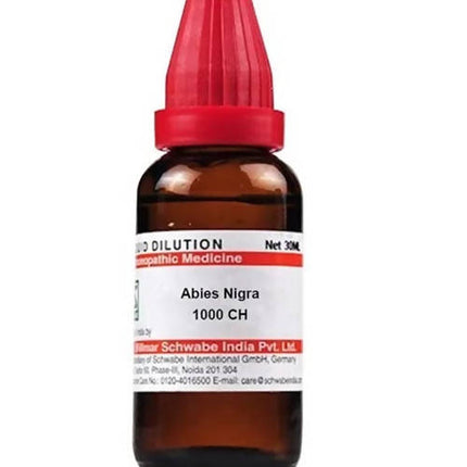 Dr. Willmar Schwabe India Abies Nigra Dilution