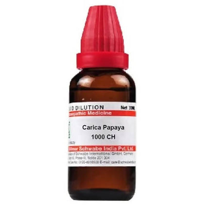 Dr. Willmar Schwabe India Carica Papaya Dilution
