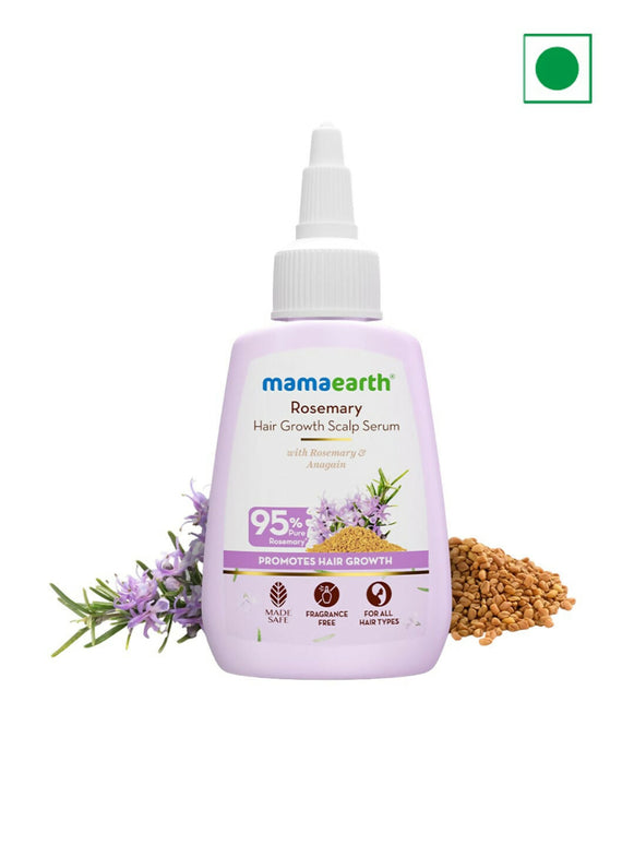 Mamaearth Rosemary Hair Growth Oil & Hair Growth Scalp Serum Combo