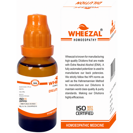 Wheezal Homeopathy Gratiola Officinalis Dilution