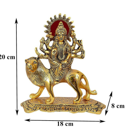 Nexplora Industries Metal Durga Maa Idol
