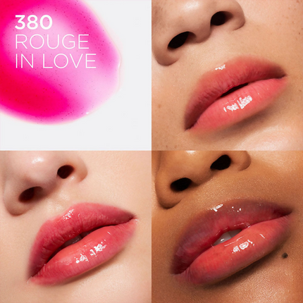 L'Oreal Paris Plump Ambition Hyaluron Lip Oil - 380 Rouge In Love