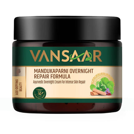 Vansaar Mandukaparni Overnight Repair Formula Cream