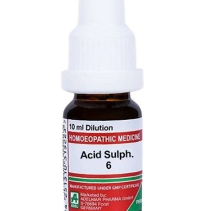 Adel Homeopathy Acid Sulph Dilution