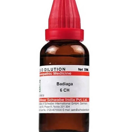 Dr. Willmar Schwabe India Badiaga Dilution
