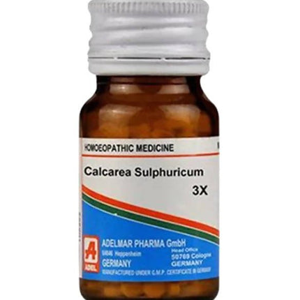 Adel Homeopathy Calcarea Sulphuricum Biochemic Tablets