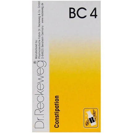 Dr. Reckeweg Bio Combination 4 (BC 4) Tablets