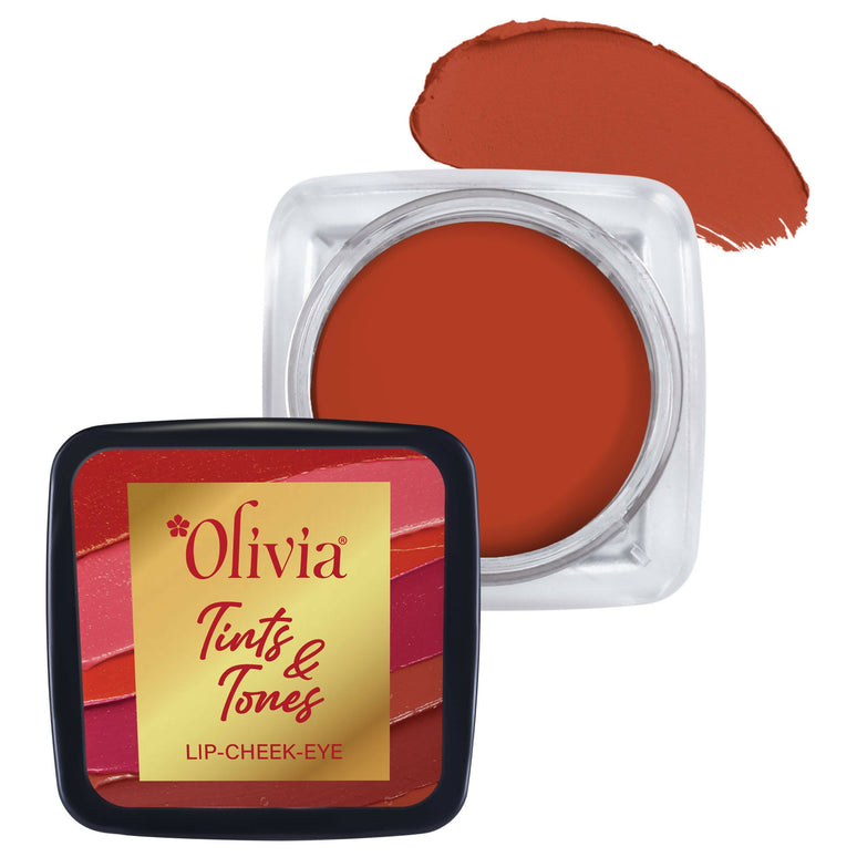 Olivia Tints & Tones For Lip, Cheek & Eye Lip Balm - Caramel Laughter