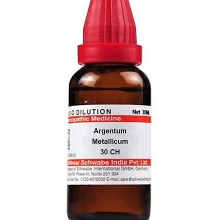 Dr. Willmar Schwabe India Argentum Metallicum Dilution