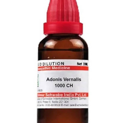 Dr. Willmar Schwabe India Adonis Vernalis Dilution