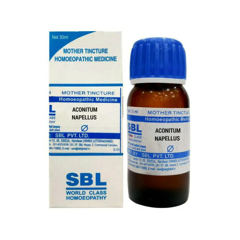 SBL Homeopathy Aconitum Napellus Mother Tincture Q
