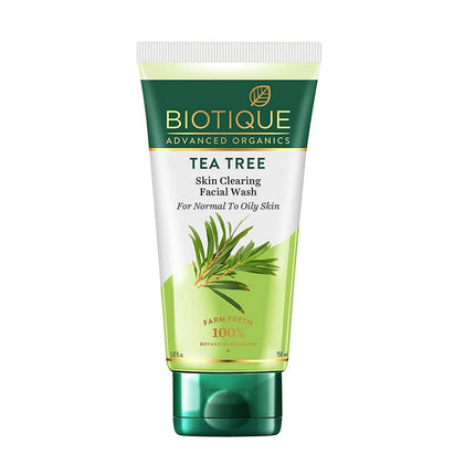 Biotique Advanced Organics Tea Tree Skin Clearing Facial Wash