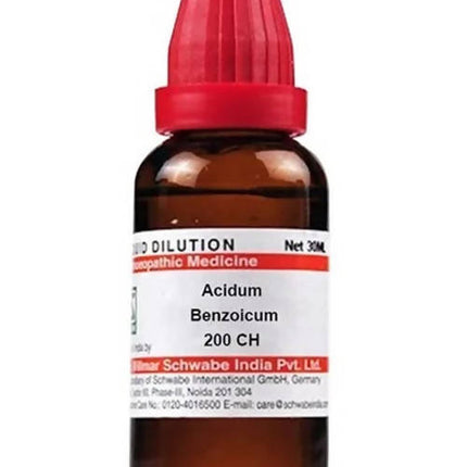 Dr. Willmar Schwabe India Acidum Benzoicum Dilution